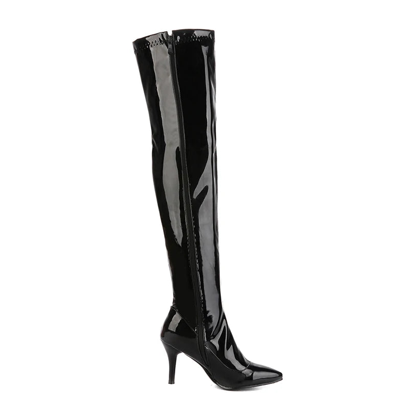 Gag Me Papi Knee High Boot Heels