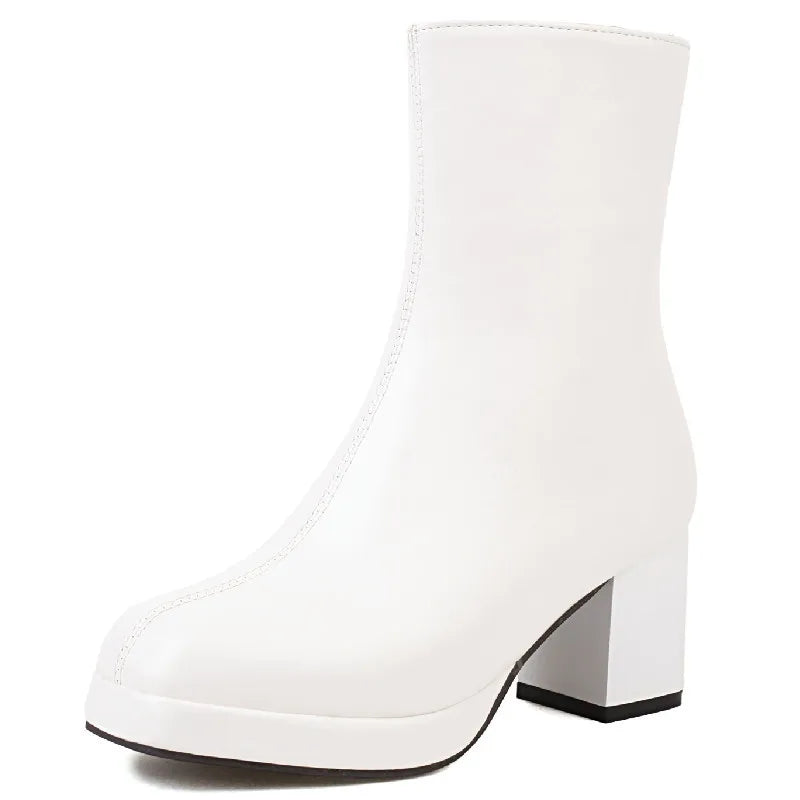 Late Nights In London Ankle Boot Heels