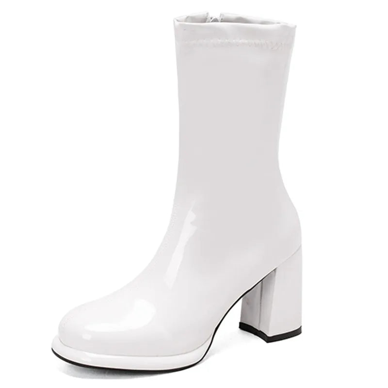 Call Me Candy Ankle Boot Heels