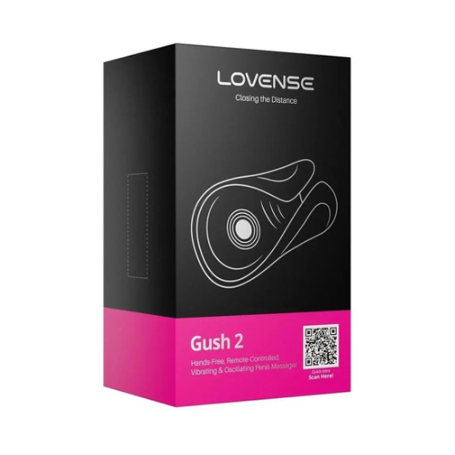 Lovense Gush 2 Handsfree Silicone Rechargeable Masturbator