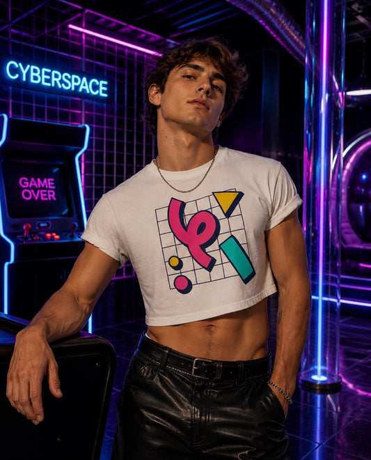 90's Shapes Crop Top