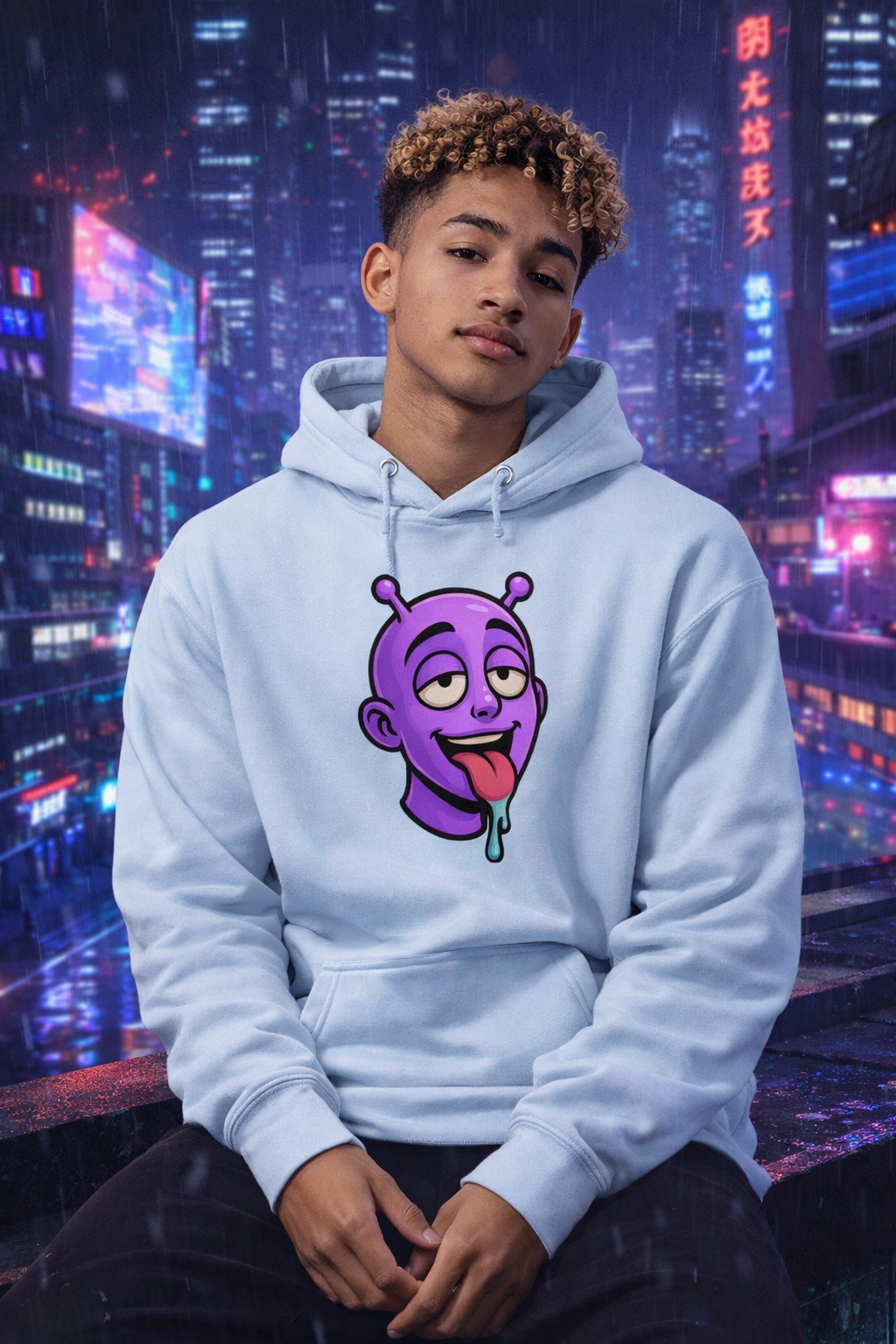Juicy Boi Logo Premium Hoodie