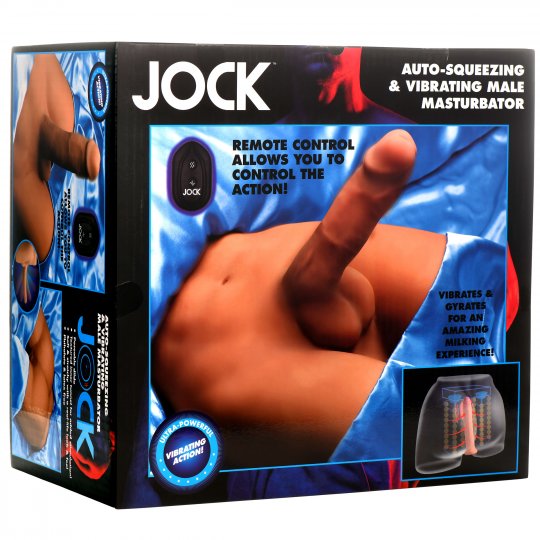 JOCK Auto-Squeezing and Vibrating Male Masturbator