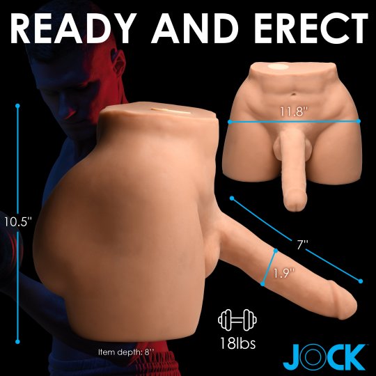 JOCK Auto-Squeezing and Vibrating Male Masturbator