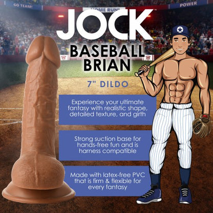 Baseball Brian 7 Inch Dildo