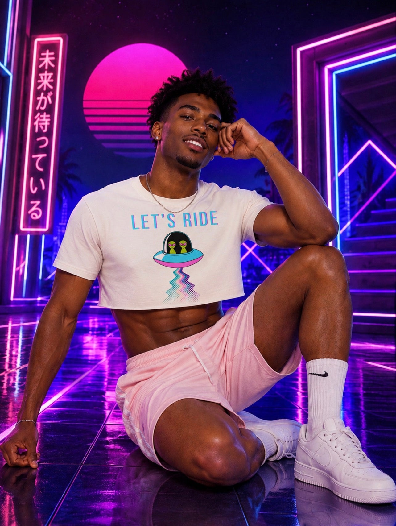 Let's Ride Crop Top