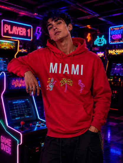 Miami Neon Fiesta Hoodie