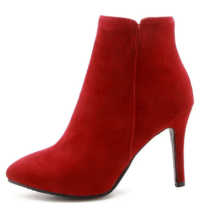 Zip Me Up Boi Ankle Boot Heels