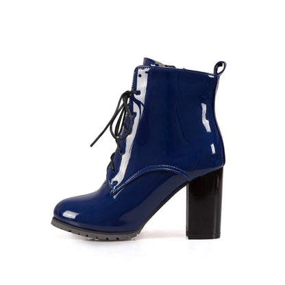 Cunty Candied Ankle Boot Heels
