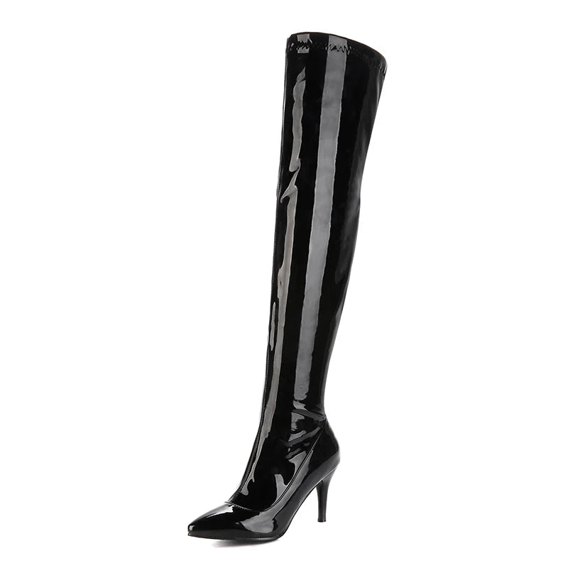 Gag Me Papi Knee High Boot Heels