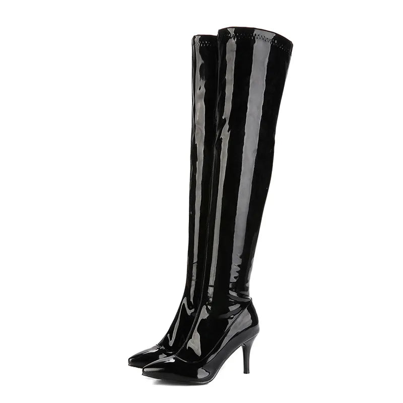 Gag Me Papi Knee High Boot Heels