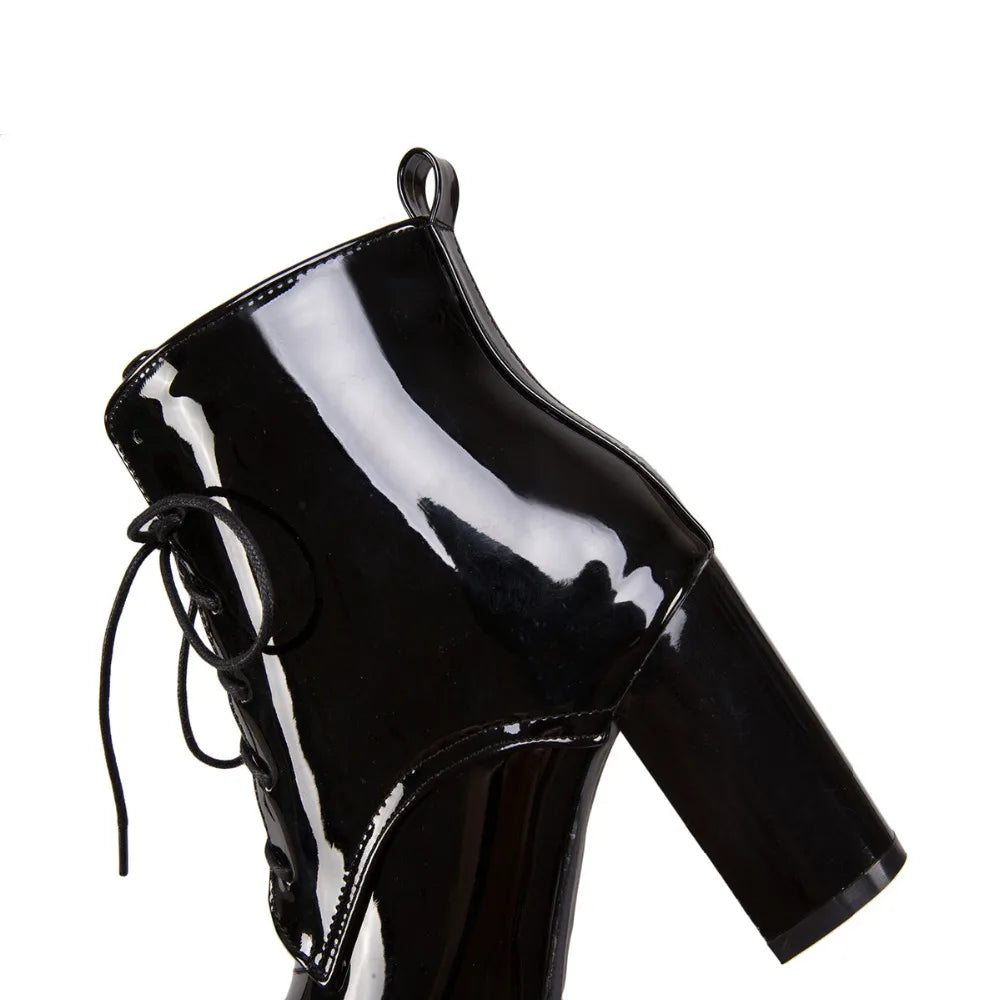 Cunty Candied Ankle Boot Heels