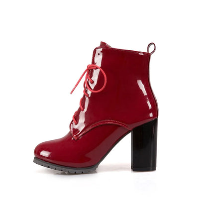 Cunty Candied Ankle Boot Heels