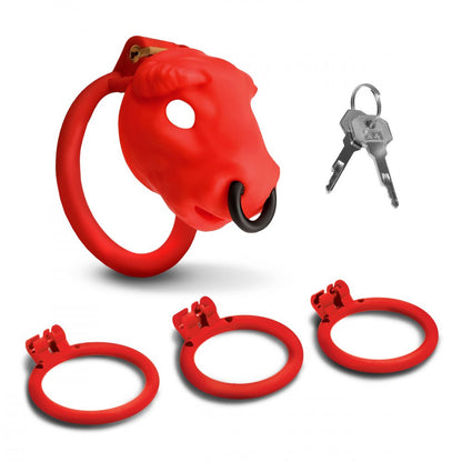 Bull Chastity Cage
