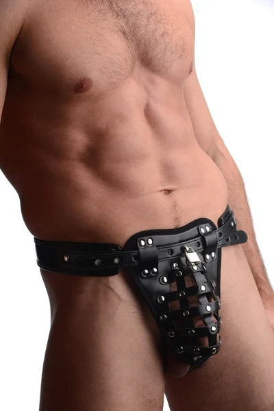 Netted Male Chastity Jock