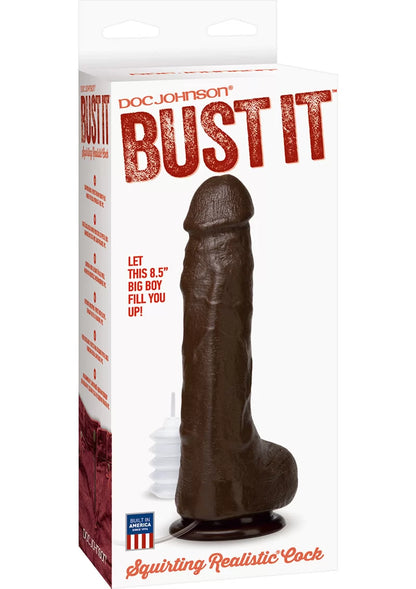 Bust It Squirting Dildo 8.5in