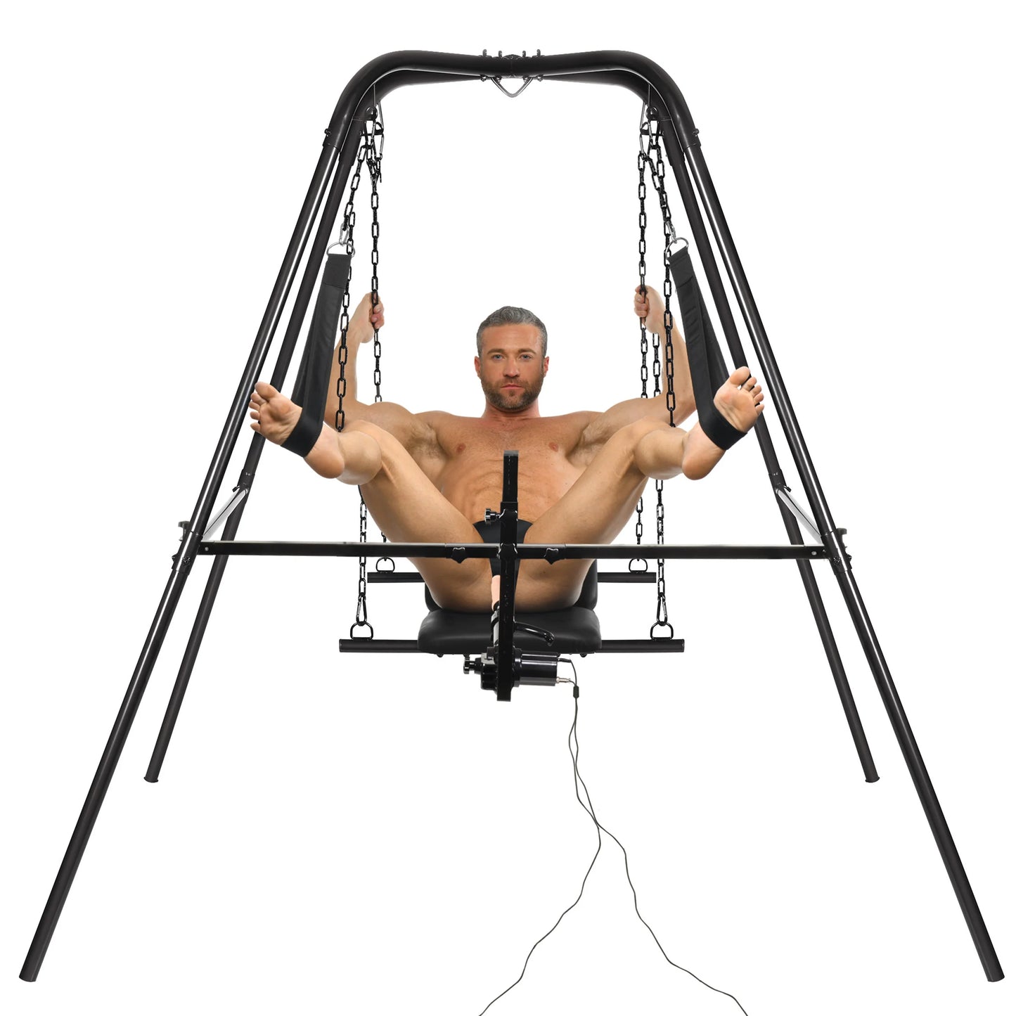 Throne Deluxe Adjustable Sling with Sex Machine