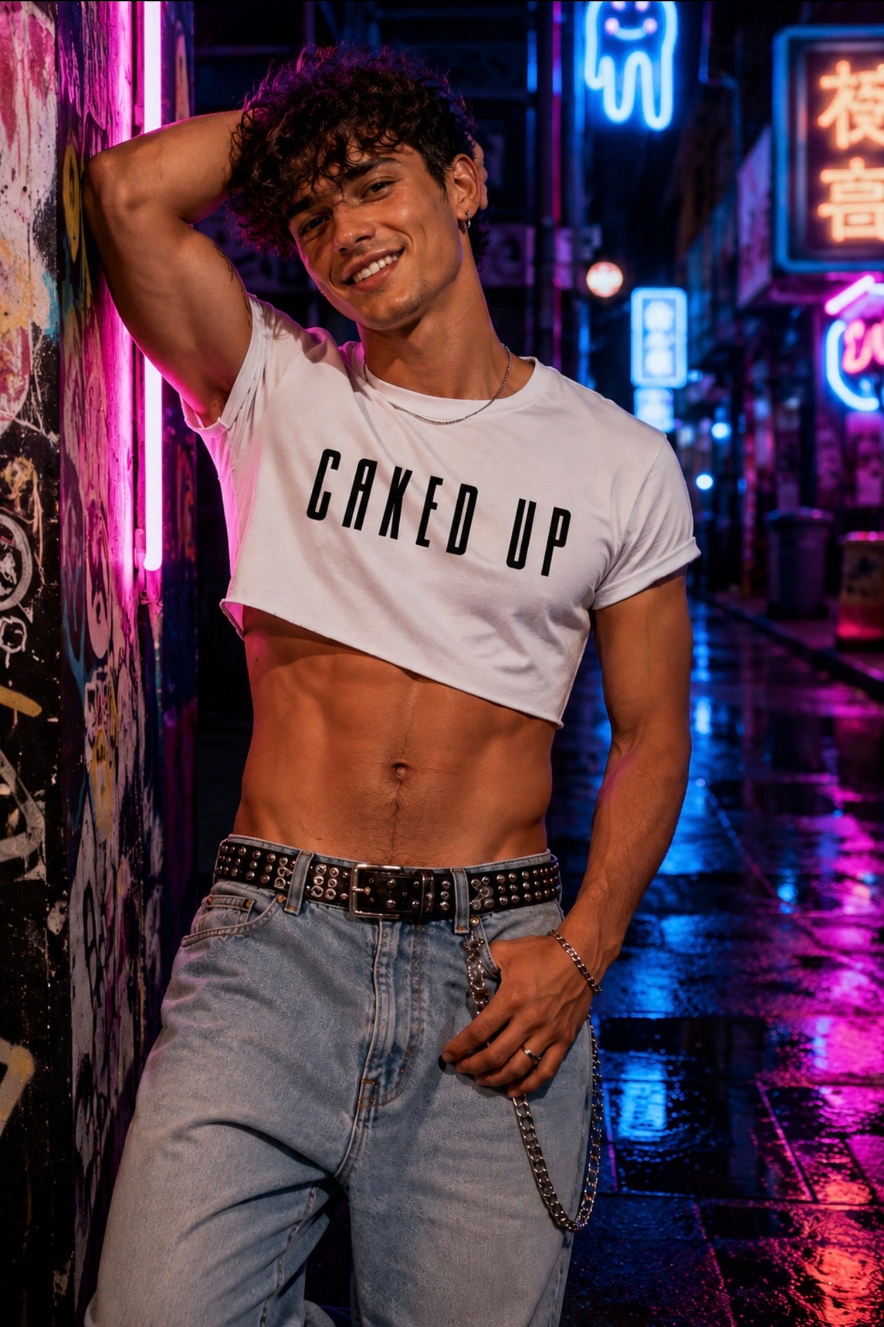 Caked Up Front Crop Top
