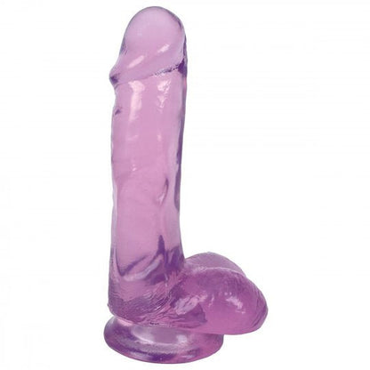 6 Inch Slim Stick with Balls Ice Dildo