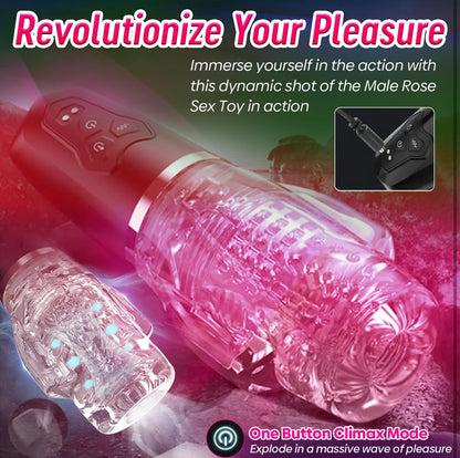 The Male Rose 2 Rechargeable Sucking Masturbator