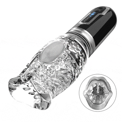 The Male Rose 3 Rechargeable Thrusting Rotating Masturbator