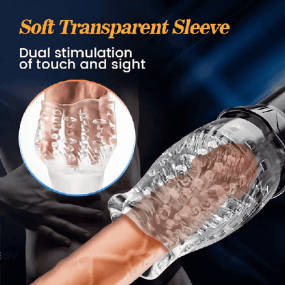 The Male Rose 3 Rechargeable Thrusting Rotating Masturbator