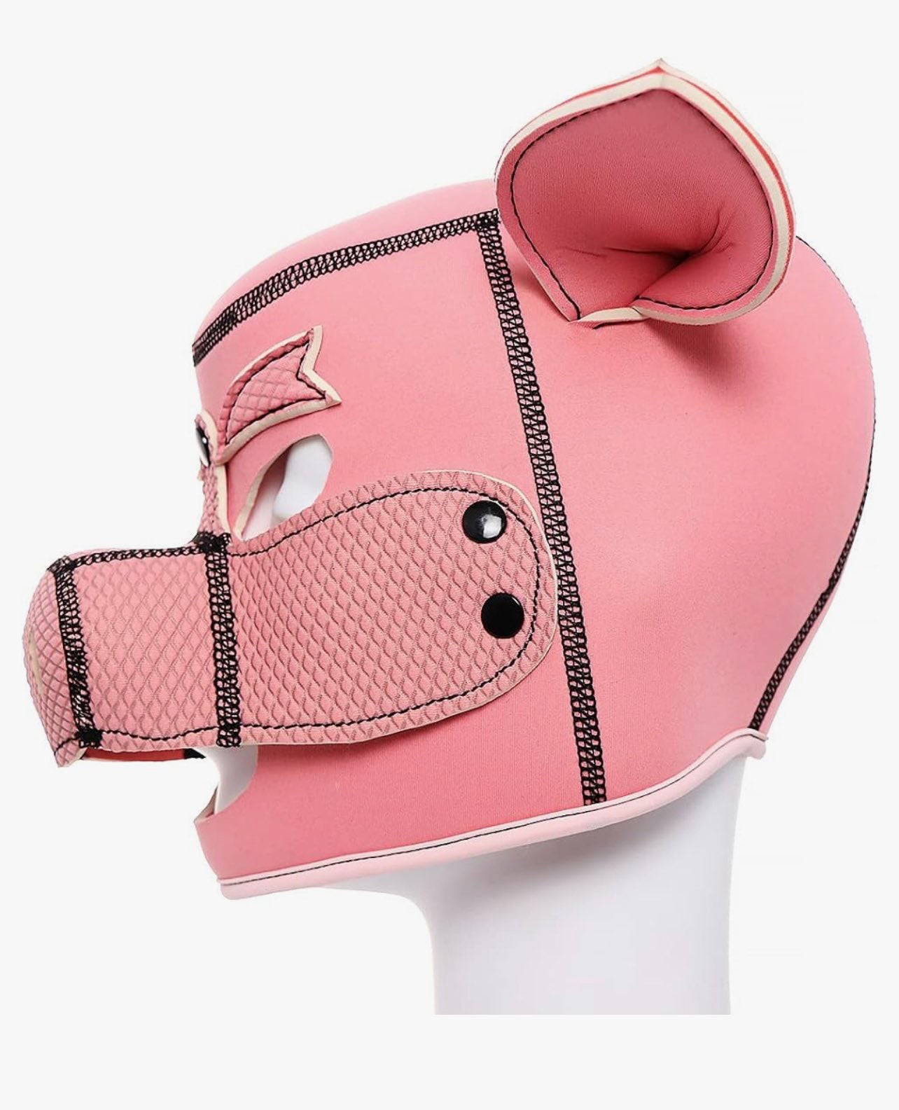 Swine Pig Neoprene Hood