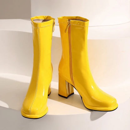 Call Me Candy Ankle Boot Heels