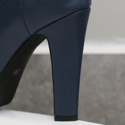 Super Galactic Stud Ankle Boot Heels