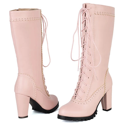 Ride 'Em Cowboi Knee High Boot Heels