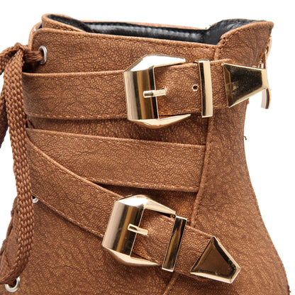 Buckle Boi Ankle Boot Heels