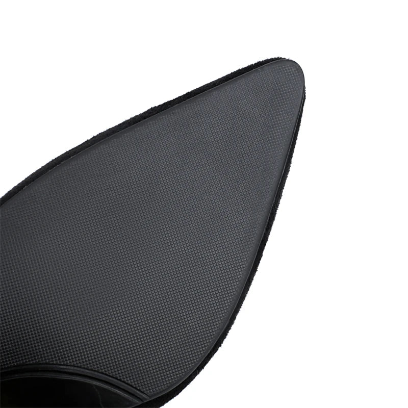 Sexy Salty Cock Sock Ankle Boot Heels