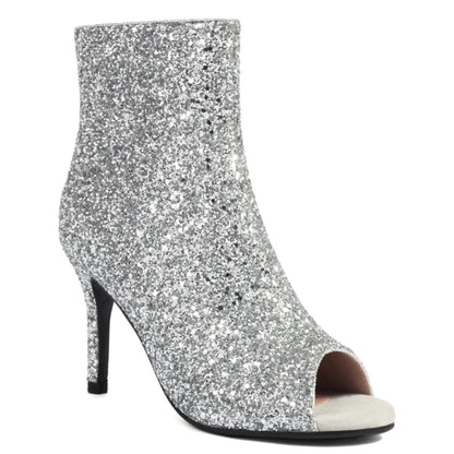 Living Luxury Peep Toe Ankle Boot Heels