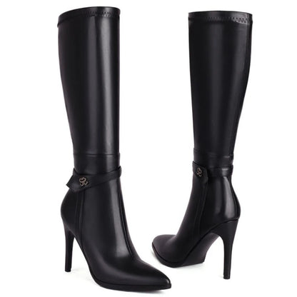 Nut In Me Knee High Boot Heels