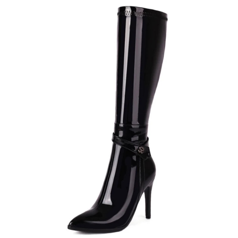 Nut In Me Knee High Boot Heels