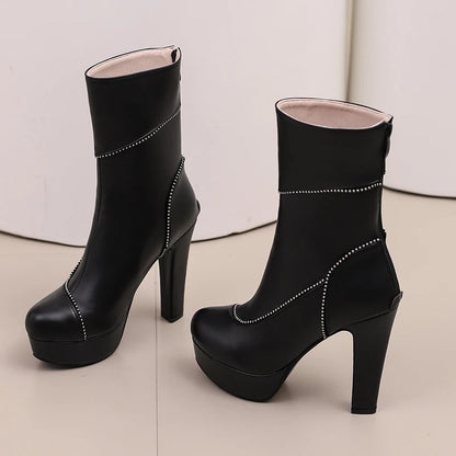 Causing Cosmic Chaos Ankle Boot Heels