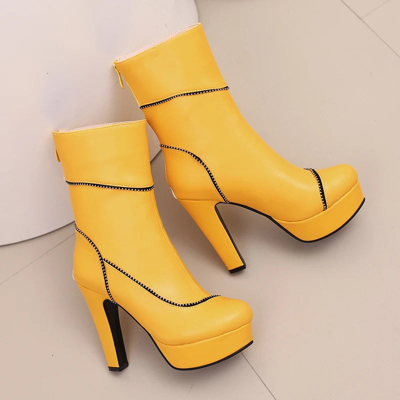Causing Cosmic Chaos Ankle Boot Heels