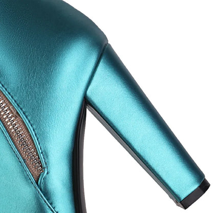 Galactic Glamazon Thigh High Boot Heels