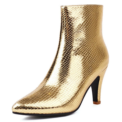 Disco Daddy Ankle Boot Heels
