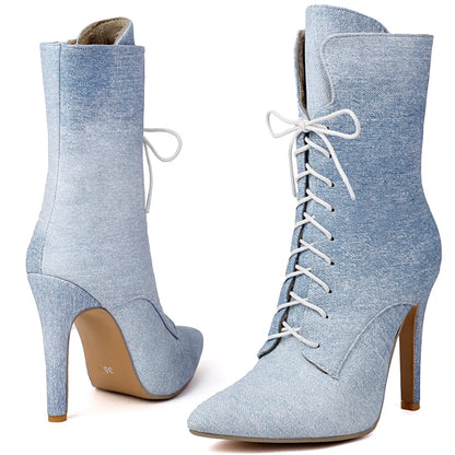 Jaunty Jean Ankle Boot Heels