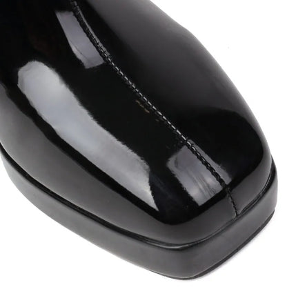 Boogie Boi Block Ankle Boot Heels
