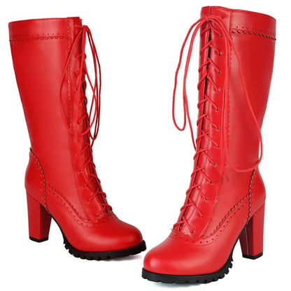 Ride 'Em Cowboi Knee High Boot Heels