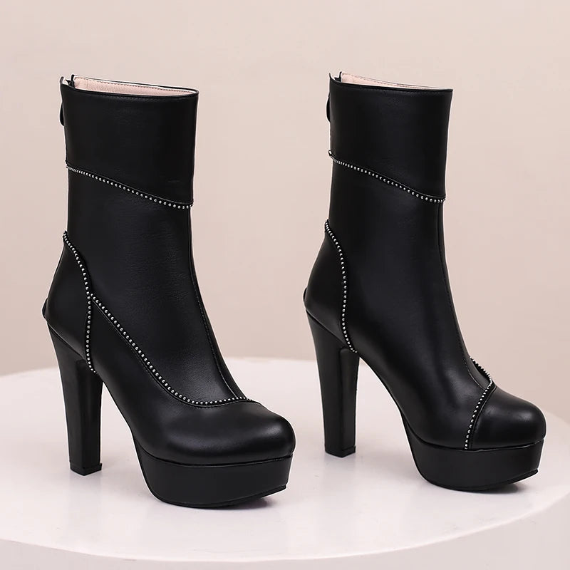Causing Cosmic Chaos Ankle Boot Heels