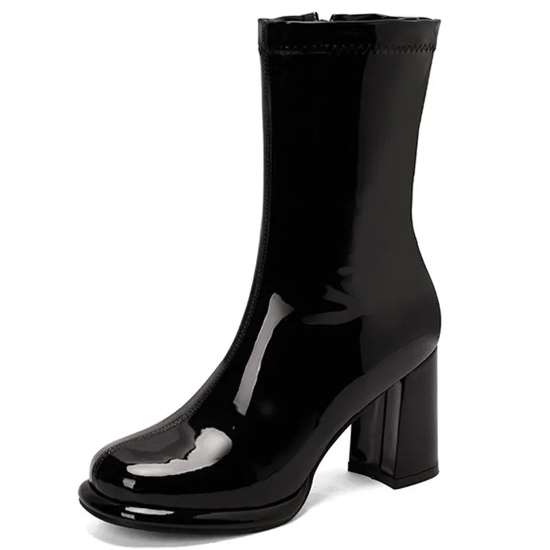 Call Me Candy Ankle Boot Heels