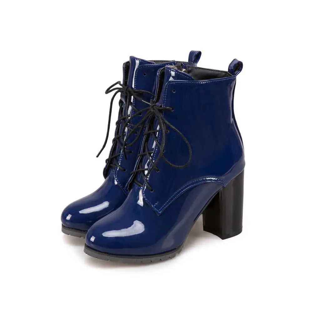 Cunty Candied Ankle Boot Heels