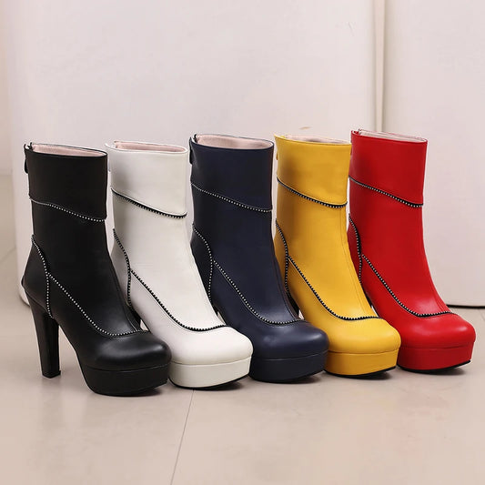 Causing Cosmic Chaos Ankle Boot Heels