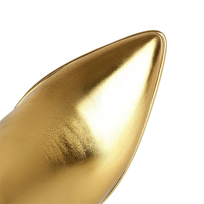 Give Me Groovy Knee High Boot Heels