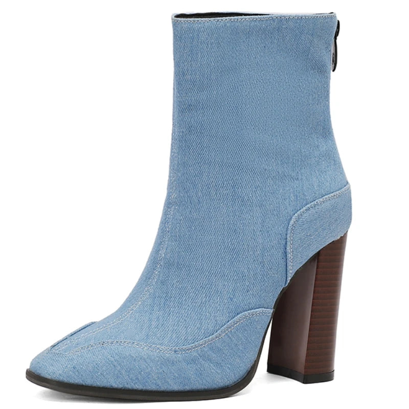 Strut And Stroll Ankle Boot Heels