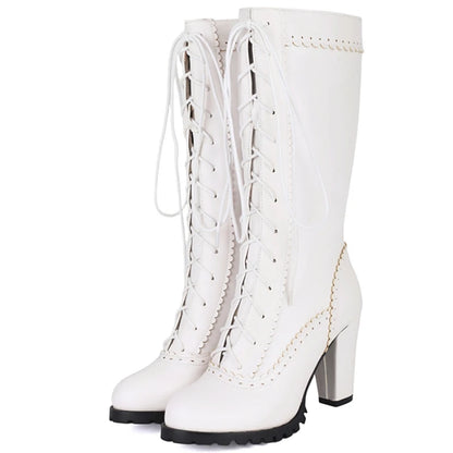 Ride 'Em Cowboi Knee High Boot Heels