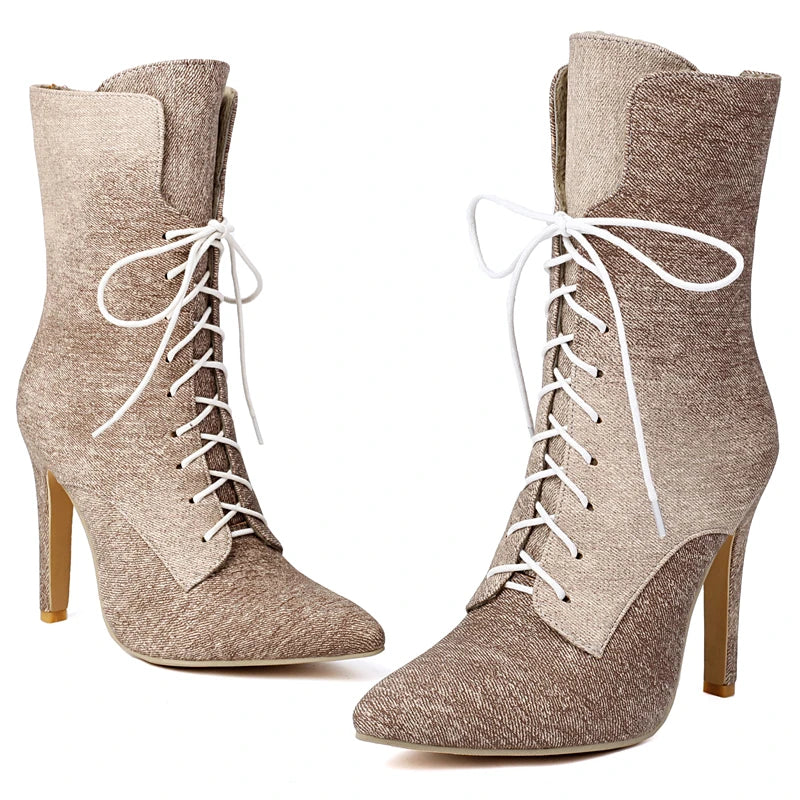 Jaunty Jean Ankle Boot Heels